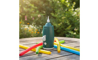 Compact Electric Balloon Inflator Portable Electric Balloon Pump Lightweight Air Pump with Nozzles for Party Planners, Birthday Parties
