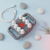Mini Massager with Handles Portable Handheld Massager Travel Ready Vibration for Home, Office