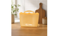 Silicone Tote Waterproof Tote Bag with Handle Translucent Silicone Bag for Beach, Pool, Travel