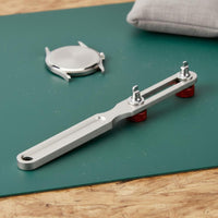 2 Pieces Professional 2-Prong Case Opener Adjustable Prongs Watch Case Back Opener Precision for Repair Technicians, Watchmakers