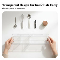 Expandable Cutlery Organizer multipurpose Expandable Cutlery Tray for households