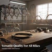 Cycle Brake Wire High Strength Cycle Brake Line Housing Mountain Bike Derailleur Wire Housing Kit Long-Lasting Effortless