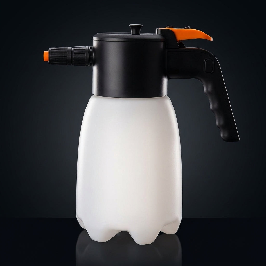 Car Cleaning and Car Wash Pump Sprayer for Detailing, Electric Foam Sprayer with 2L Capacity, USB Rechargeable Foam Spray, Integrated Handle