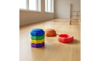 Balance Stepping Stone Lightweight Stepping Stone with Textured Surface Stackable Sensory Toy for Young Children, Kids, Kindergarten, Playroom