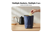 Foldable Paper-Like Pouch Easy to Clean Organizer Pouch Waterproof