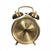 No Batteries Needed Antique Design Alarm Clock Mechanical Alarm Clock House Decoration for Students, Heavy Sleepers, Bedroom, Living Room, Office