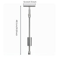 Heavy Duty Slide Hammer Ding Puller with Screw Tip Versatile Slide Hammer with T-Handle Ding Puller Metal for Garage