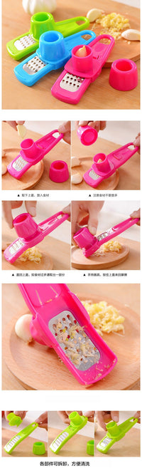 Multifunctional Garlic Grater and Slicer