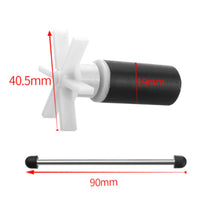 Compact Water Pump Rotor Compatible Pump Rotor Long-Lasting Part User-Friendly for Engraving Machine