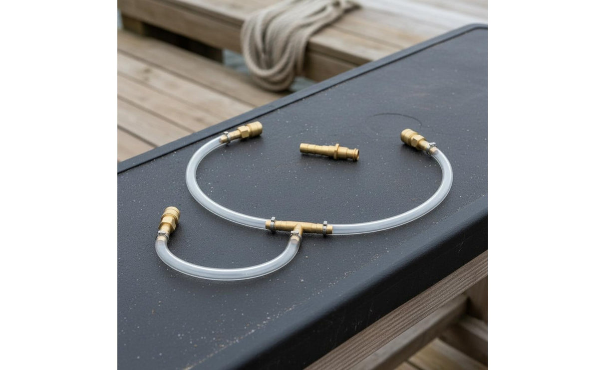 Clear Tubing Hydraulic Steering Bleed Kit for Marine Use