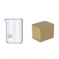 Flat Base Low Form Beaker Transparent Graduated Beaker