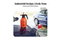 2L Car Wash Foam Dispenser Caustic-Resistant and Alkali Resistant Hand Pump Foam Sprayer High Pressure Manual Foam Dispenser for Gardeners