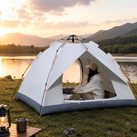 Tent Pop-up Tent One-touch for 2-3 People 205x150x125cm Automatic Setup Waterproof Sun Protection
