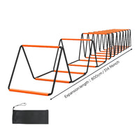 Modular & Connectable Butterfly Agility Ladder Improves Balance & Coordination Multifunctional Agility Ladder Long-Lasting Material Foldable Training Hurdles Stable Design for Backyard, Home Gym