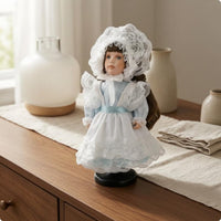 Decorative Ceramic Doll 41 Cm Tall Ceramic Doll Figure Filled Body