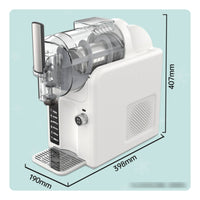 Slush and Ice Cream Machine Drain Tray Slush Machine Slushy Maker Control Knob Home Appliance Pre-Programmed Modes