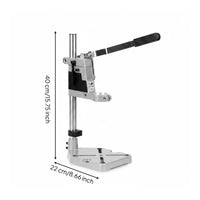 Electric Drill Stand Small Size Versatile Tool Simple to Use Power Equipment for Workshop