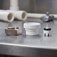 Metal and Plastic Sillcock Vacuum Breaker Kit Threaded Anti-Siphon Valve Repair Kit Brass-Colored Plumbing Part Sealing Sealing Washer