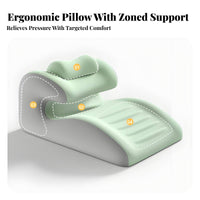 Multi-Purpose Prone Lying Pillow Versatile Use Stomach Sleeping Support Pillow Body-Contouring for Lounging, Reading
