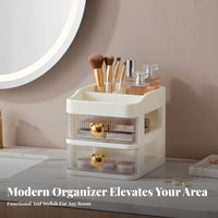 Clear Drawer single unit Minimalist stylish Transparent interchangeable Drawer Adaptable Desktop Organizer for Home Organizers, Desk, Vanity, Dorm Room