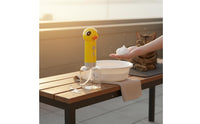 Single-Button Operation Rechargeable Pet Foam Machine Easy to Use Pet Bathing Foam Sprayer Portable Feline and Dog Bath Foamer Rich Lather