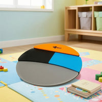 Muted Drum Practice Pad Quiet Drum Practice Pad with Segmented Surface 3-Layer Long-Lasting for Beginners