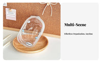 Dustproof PVC Doll Display Bag Multi-Functional Clear Doll Display Bag Portable Design for Collectors, Kids, On The Go, Backpack Decoration