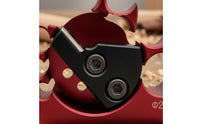 Adjustable 8-Hole Rounder Tool Removable Wrench Bench-Mount Dowel Rounder Compact Round Wood Rod Shaper