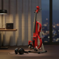 Professional Performance Electric Quiet Violin Student Friendly Electric Violin Quiet Practice for Adults, Students, Stage