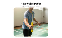 Badminton Lash Practice Aid Builds Muscle Memory Badminton Swing Practice Aid Swing Correction Tool Non-Slip Handle Power