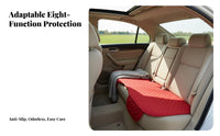 Backless Single-Piece Car pad Universal Fit Seat Pad Breathable Non-Slip Backing for SUV, frequent Commuting, highway Trips