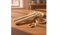 Shelling Tool Handheld Peanut Sheller Lever-Style Wooden Nut Cracker for Snackers, Kitchen, Tabletop