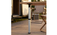 Adjustable RV Table Support Aluminum Alloy Adjustable Height Table Leg for Recreational Vehicle Owners