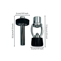Diving Tank Sound Dampener Impact-Resistant Resistant DIN to Yoke Adapter Thickened Body Dive Gear for Divers