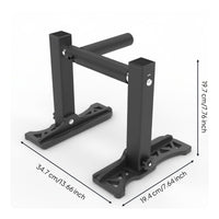 Adjustable Door Frame Pull-up Bar Multifunctional Stable Base Floor Press-up Handle for Indoor