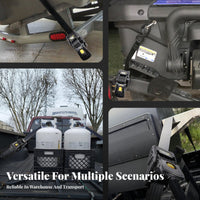 High-Strength Strapping Automatic Tie-down Strap Tangle-Tangle-Resistant 2-Inch Heavy-Duty Lashing Strap Easy to Use for Campers, Hauling
