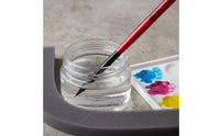 Model Painting Wet Palette Portable Model Paint Mixing Tray Unified Texture Zone Paint Mixing Palette Tray for Hobbyists