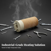 High Temperature Resistance Honeycomb Ceramic Heater Consistent Heat Output Ceramic Heating Core Stable Performance Plastic Welder Heating Core Good Insulation for Maintenance Personnel, Factory Workers, Factories, Equipment Repair, Workshops, Soldering