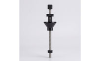 Slipslip-Resistant Bottom Bracket Anti-Drop Tool Knurled Anti-Drop Tool with Threaded Shaft Compact Hand-Operated for Mechanics, Cyclists, Two-Wheeler Maintenance, Workshop