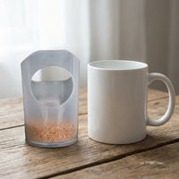 Bird Feeder and Waterer 2 Pack, Hanging Drinking Cup with Food Dispenser for Birds, No-Mess Anti-Spill Myna or Songbird Catcher Tray