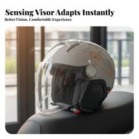 Electric Bike Half Helmet Multi-Season Use Unisex Helmet Comfortable Fit Secure Headwear for Men, City Commuting, Street Riding, Daily Travel
