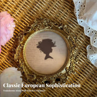 Embossed Resin Photo Frame European Design Baroque Design desktop Picture Frame Home Decor