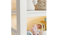 Multifunctional Multi-Tier Metal Bookshelf Sturdy Construction Floor Standing Storage Rack Easy Assembly Simple Iron Book Rack Heavy Duty for Students