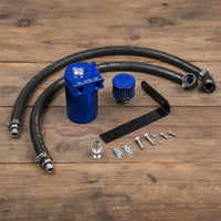 Vehicle Specific Fit Oil Collector Can Easy to Clean PCV Oil Collector Can with Air Filter Breather Canister Kit
