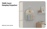 Hanging Underwear Organizer Large Capacity Multi-Layer Mesh Hanging Storage Area Saving Underwear Sock Organizer for Students, Dorm Room, Bedroom