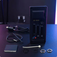 Onboard Acoustic Guitar Preamp Active 3-Band EQ Preamp Compact Acoustic Guitar Pickup Lightweight for Guitarists, Busking