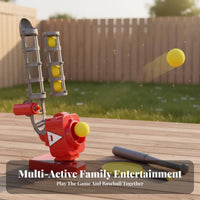 Parent-Child Interaction Automatic Ball Pitching Machine Indoor Outdoor Use children's Automatic Ball Server Adjustable Angle