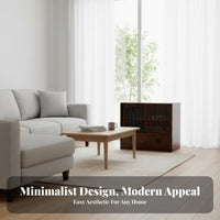 Small Coffee Table with Storage Minimalist Design Household Furniture Multi-Functional for Apartment Dwellers, Students, Living Room, Bedroom, Balcony