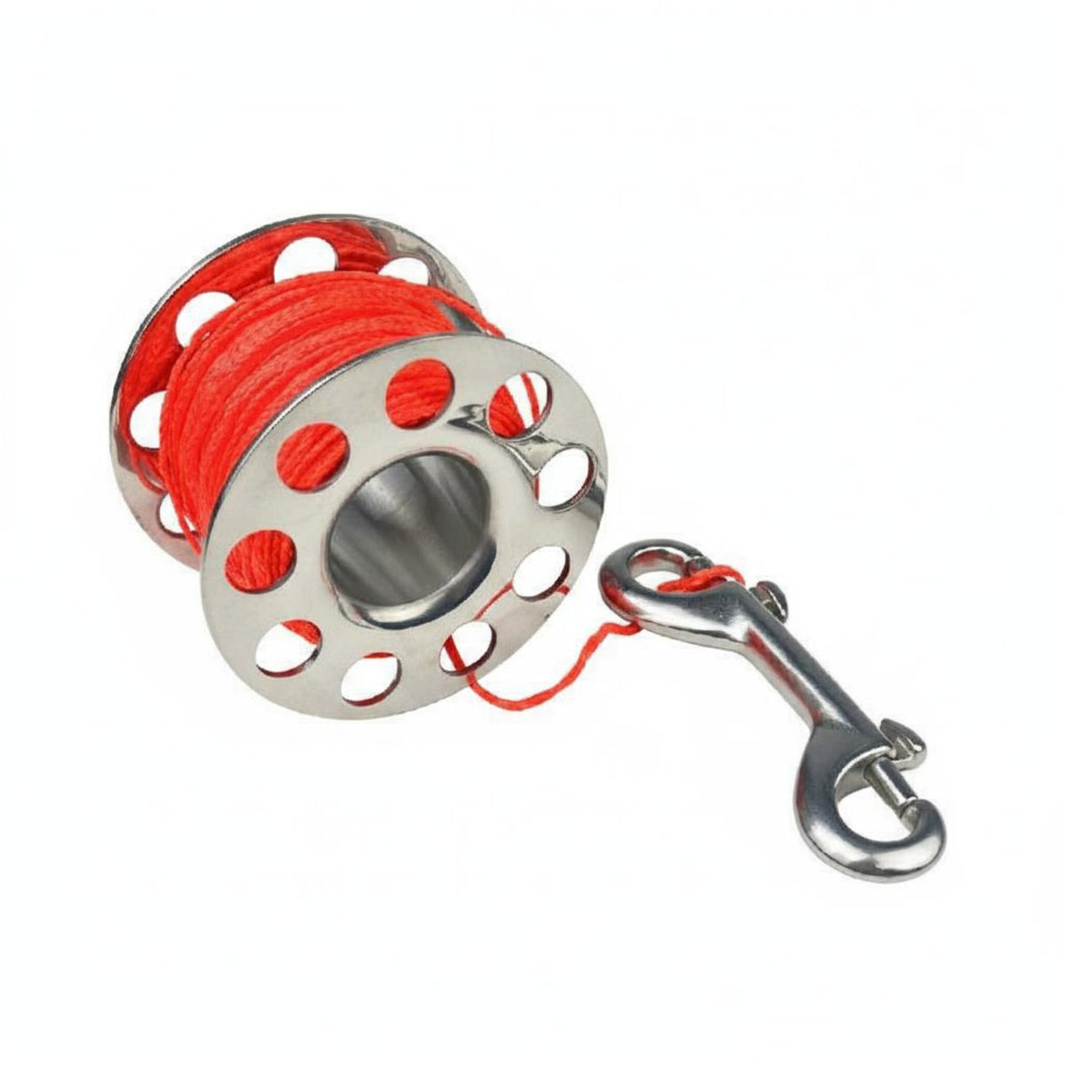 Scuba Diving Finger Reel Anti-Snag-Resistant Stainless Steel Diving Reel Lightweight Underwater Equipment