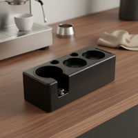 Multi-Slot Espresso Tamper Stand Countertop Friendly Coffee Distributor Holder Easy to Clean